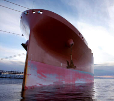 Amura de un buque vista por su banda de babor