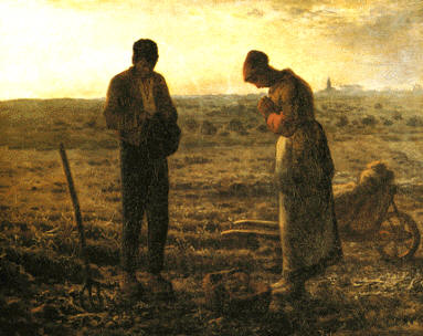 El Ángelus, de Millet, Museo del Louvre