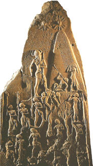 Estela de Naram-Sin Museo del Louvre - París