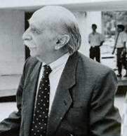 De izquierda a derecha, Le Corbusier, Lucio Costa y Oscar Niemeyer