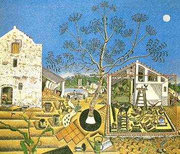 La masía, de Joan Miró (National Gallery, Washington)