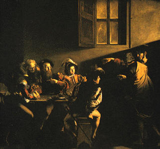La Vocación de San Mateo, de Caravaggio