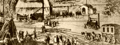 La aparición del vapor revolucionó el mundo debido a la utilidad que prestó en múltiples actividades. Signo de ello fueron las humeantes chimeneas que se alzaban en ciudades como Liverpool, que aparece en la ilustración.