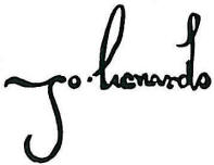 Autoretrato y firma de Leonardo Da Vinci