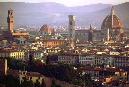 Vista de la ciudad de Florencia