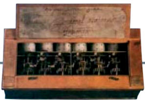 Ejemplo de invención: máquina de sumar