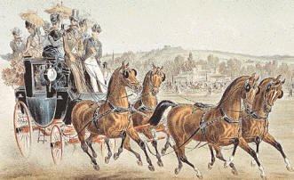 Originalmente, el "coche" de caballos era el medio de transporte de personas y mercancías. Con el tiempo y la aparición del automóvil (vehículo a motor), la palabra "coche" siguió utilizándose para denominar al nuevo medio.