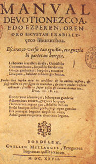 Portada de Manual Devotionezcoa