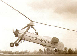 Autogiro de Juan de la Cierva
