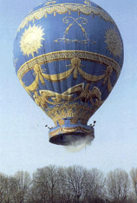 La primera ascensión: el globo