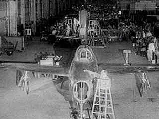 La industria aeronáutica durante la guerra empleó a casi medio millón de personas