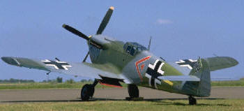 Messerschmitt ME 109, uno de los mejores bombarderos de combate utilizados por Alemania