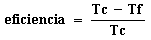 Fórmula eficiencia