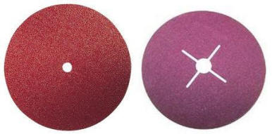 Discos de lija troquelados