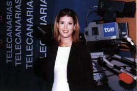 Leire González de "Telecanarias 2" © www.rtve.es/tve/ccttprod/canarias/index.html